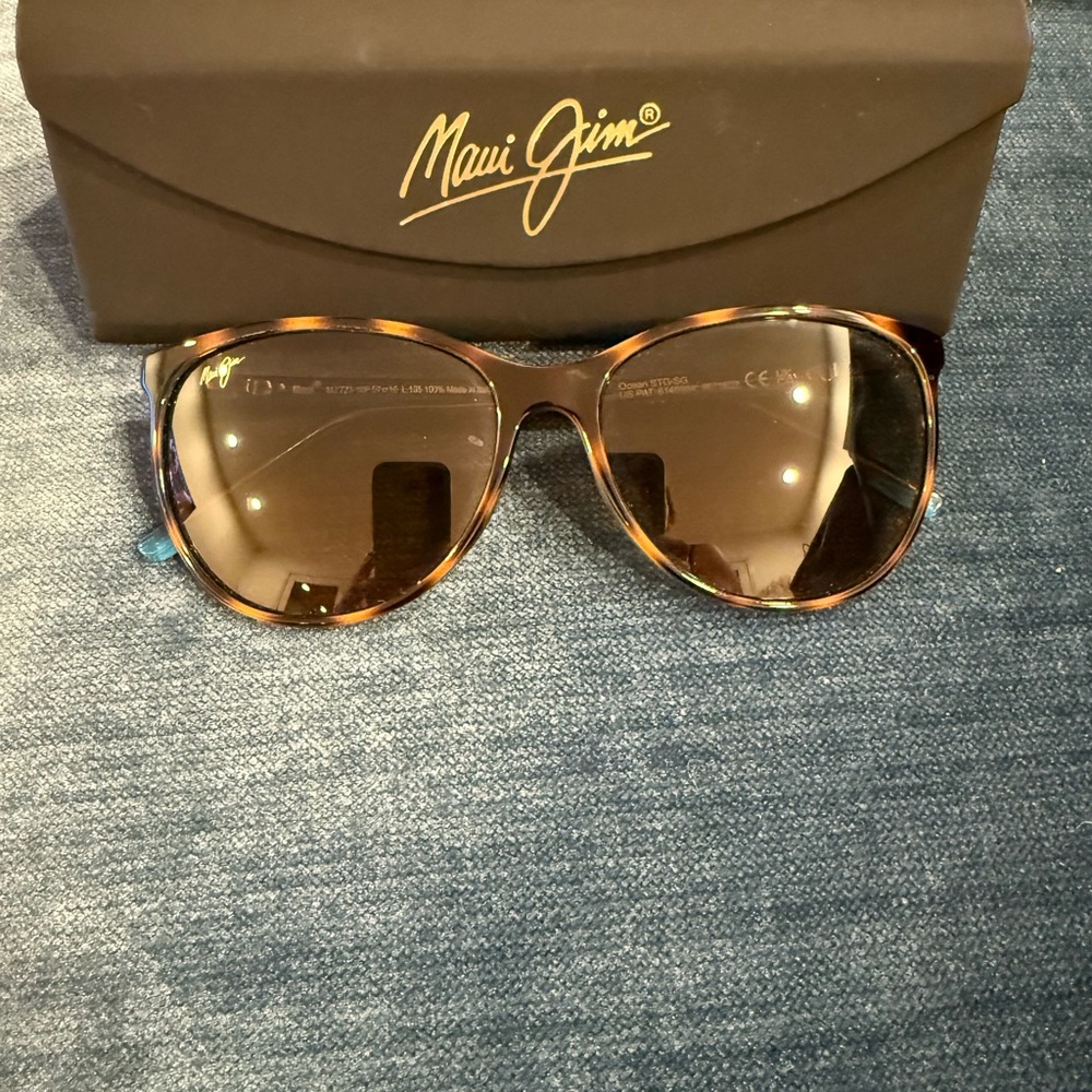 Maui Jim Brown Tortoise Sunglasses